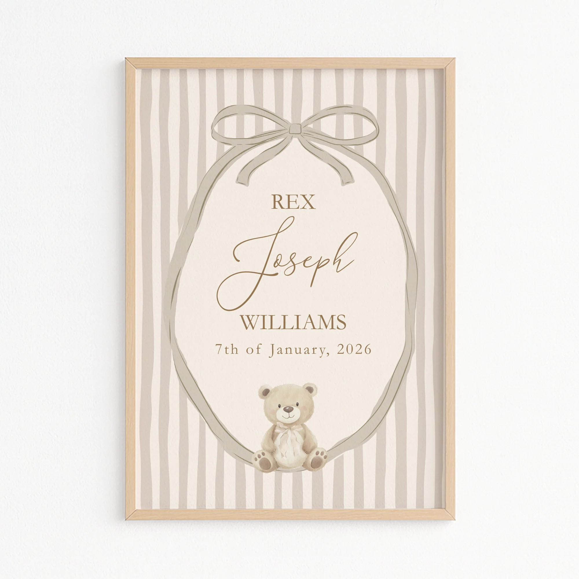 A3 PRINT - LITTLE BEAR - NEUTRAL