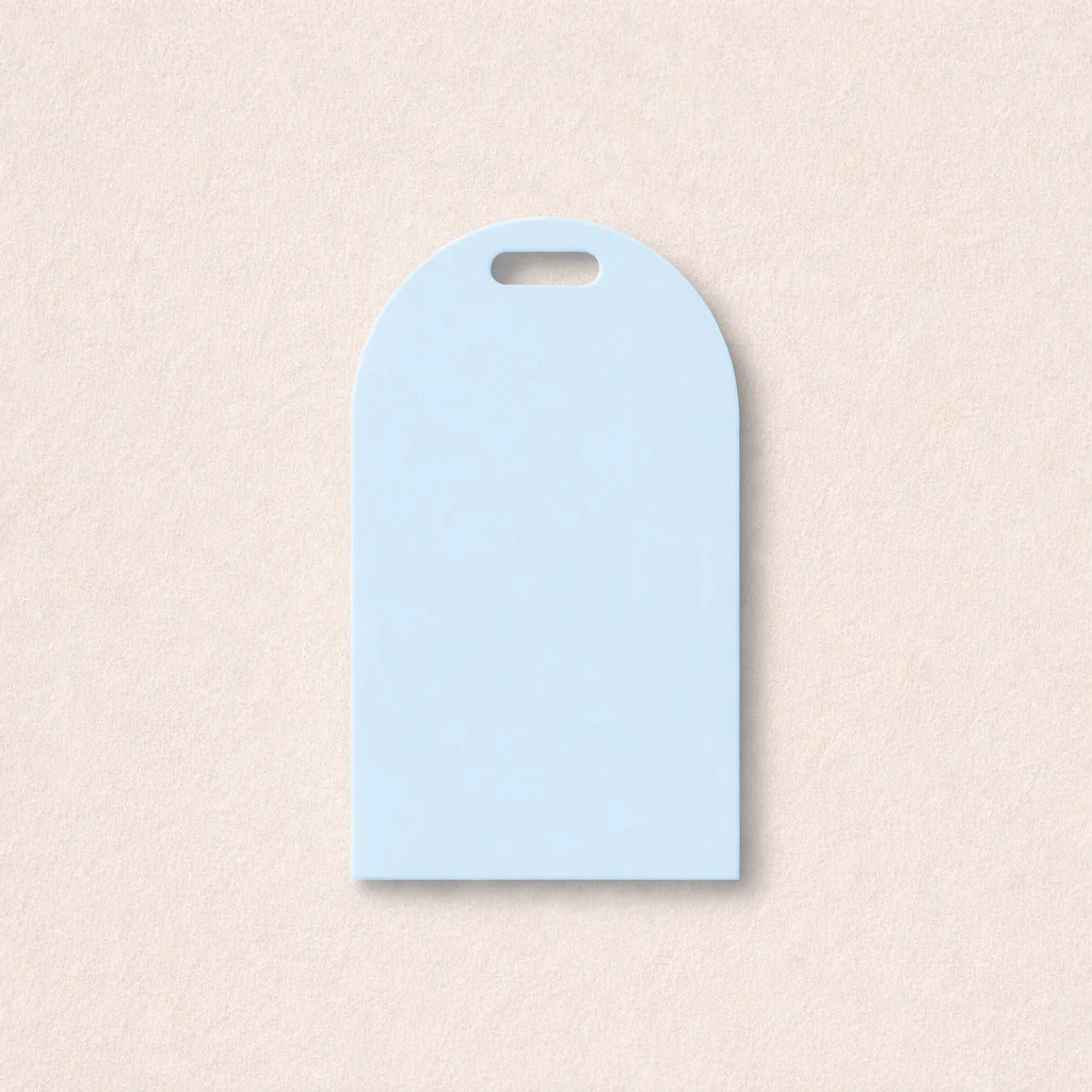 ACRYLIC - ARCH GIFT TAG - PASTEL BLUE