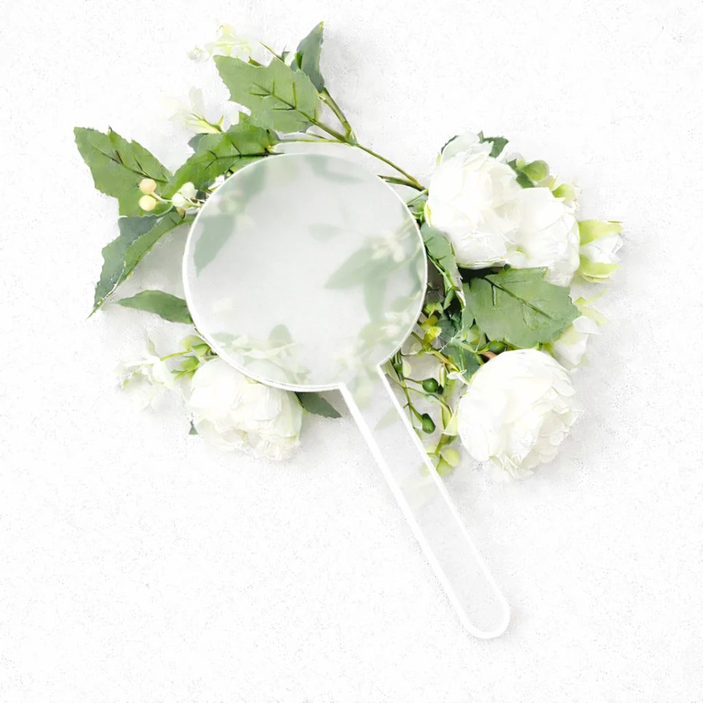 ACRYLIC - CAKE TOPPER - FROSTED WHITE