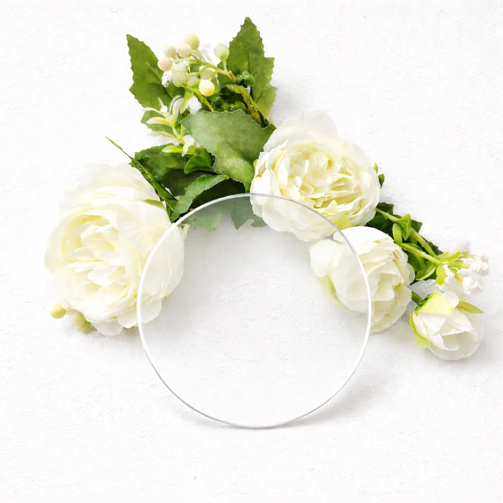 ACRYLIC - CIRCLE (NO HOLES) - CLEAR