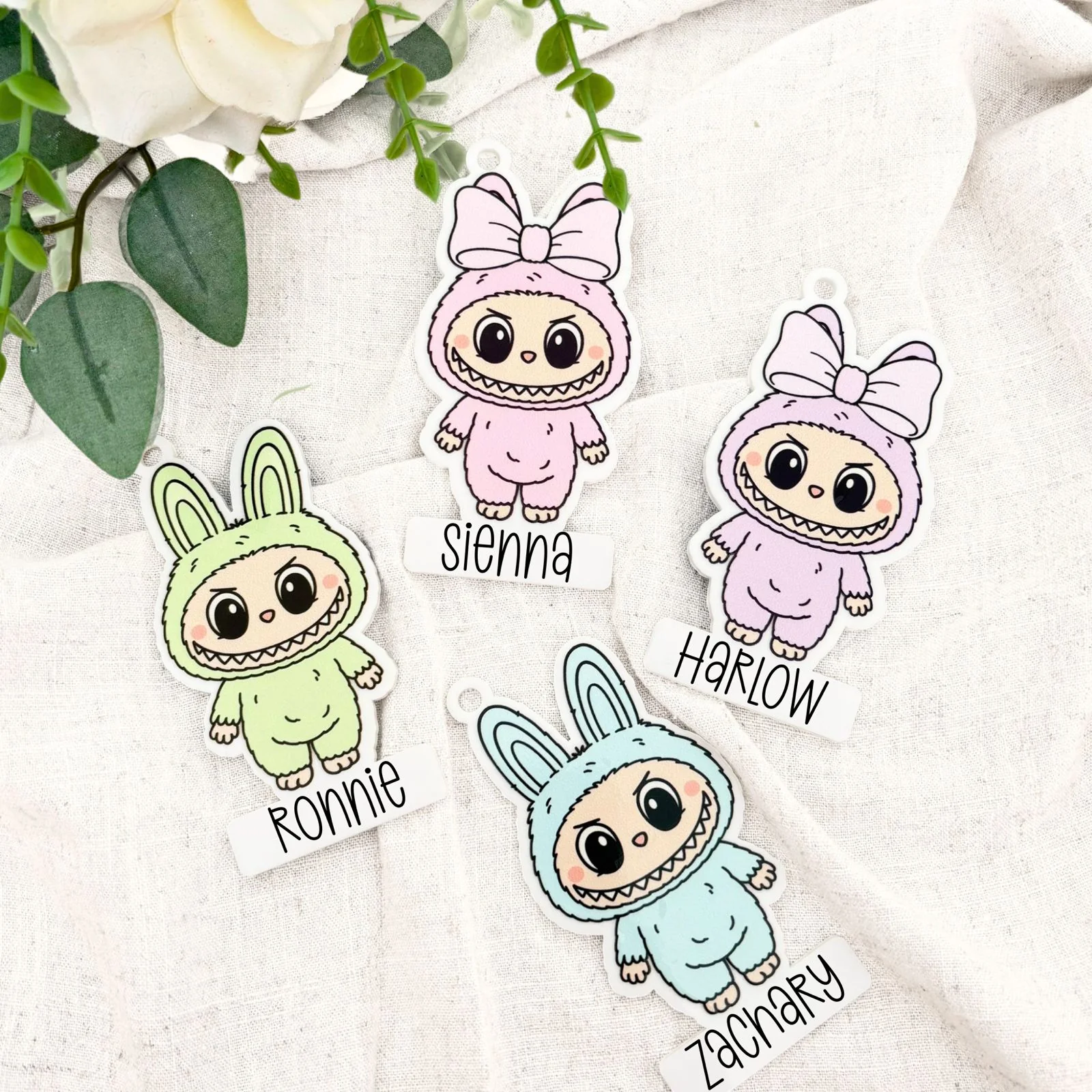 ACRYLIC - MONSTER LARGE KEYRING