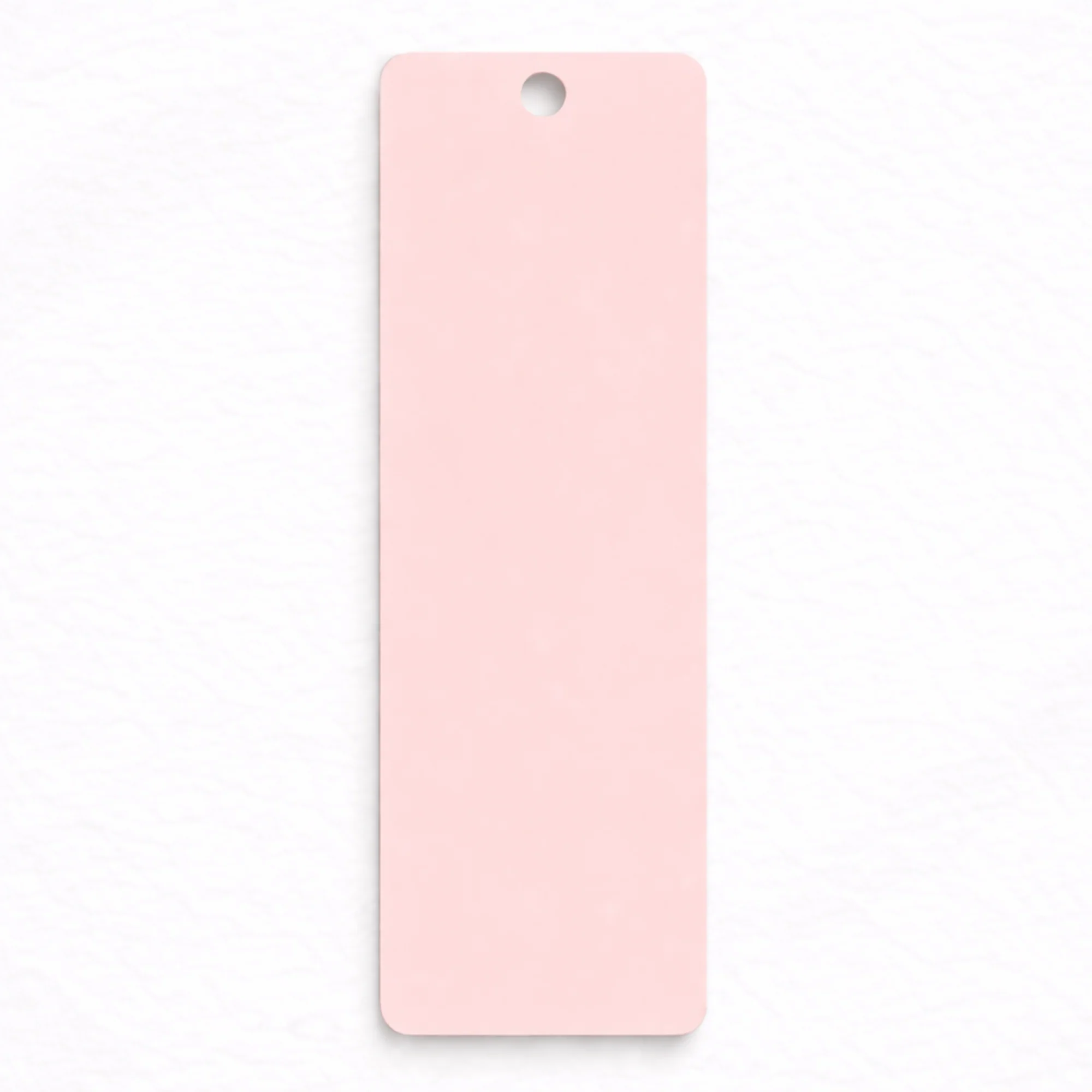 ACRYLIC - RECTANGLE BOOKMARK - PASTEL PINK
