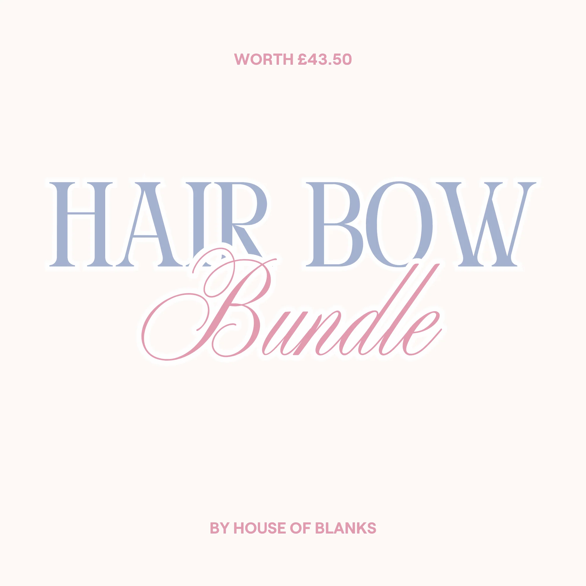 BOW BUNDLE WORTH £43.50