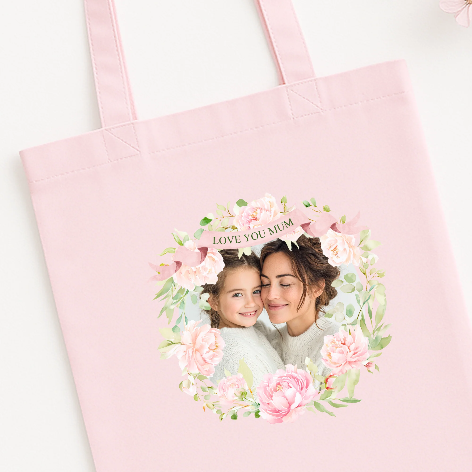CUSTOM DTF TRANSFER - WREATH PHOTOGRAPH INSERT - 16CM