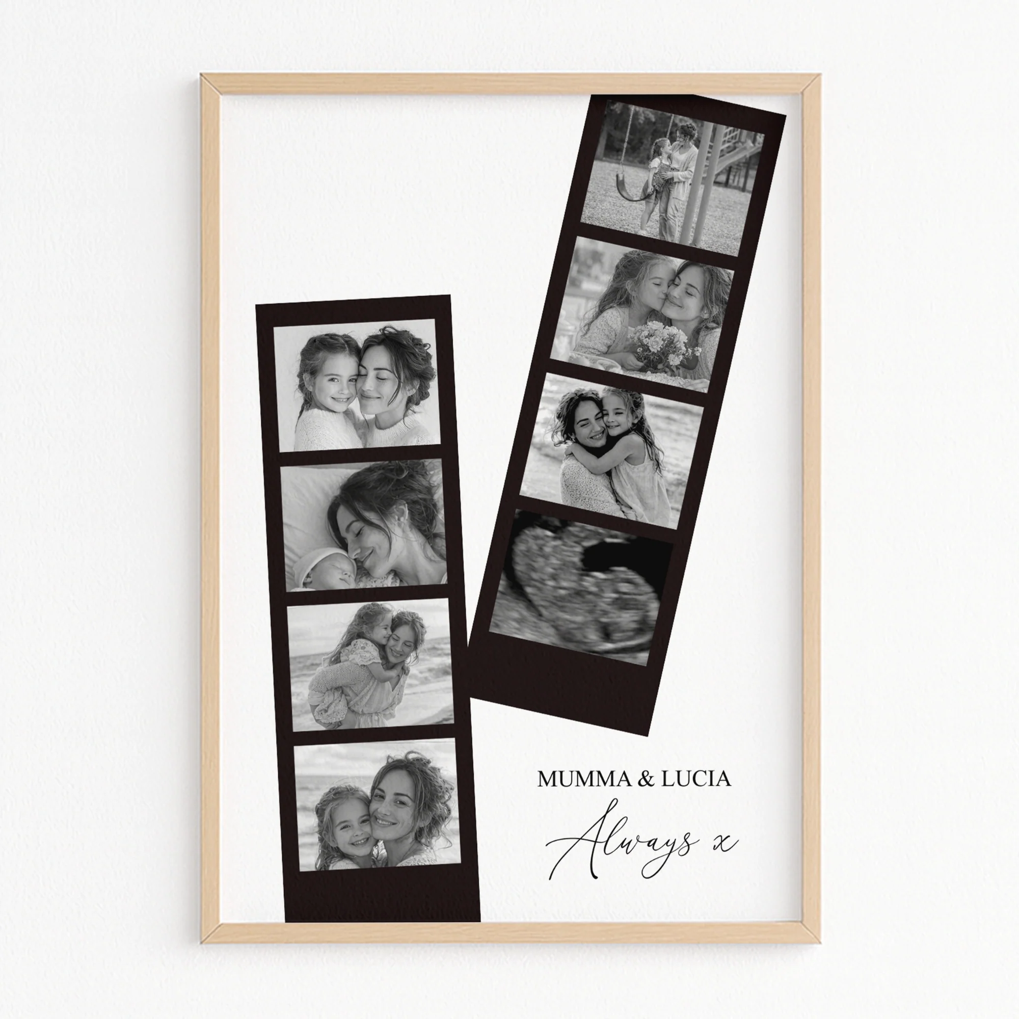 CUSTOM PRINT - A3 PRINT - FILMSTRIP POLAROID DUO