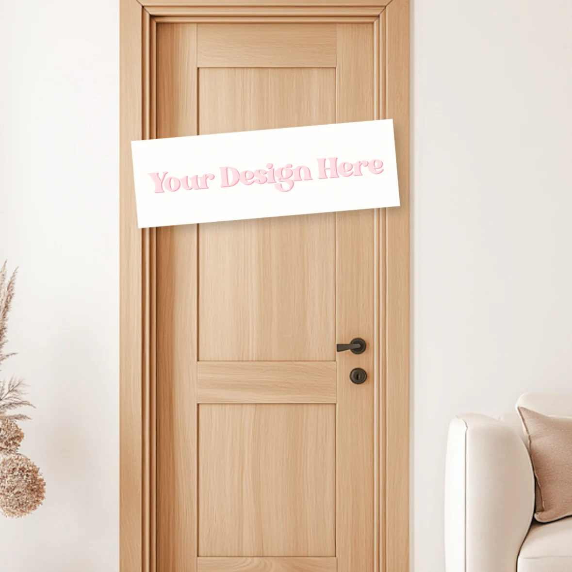CUSTOM SOLVENT - PVC - 20CM X 60CM BANNER