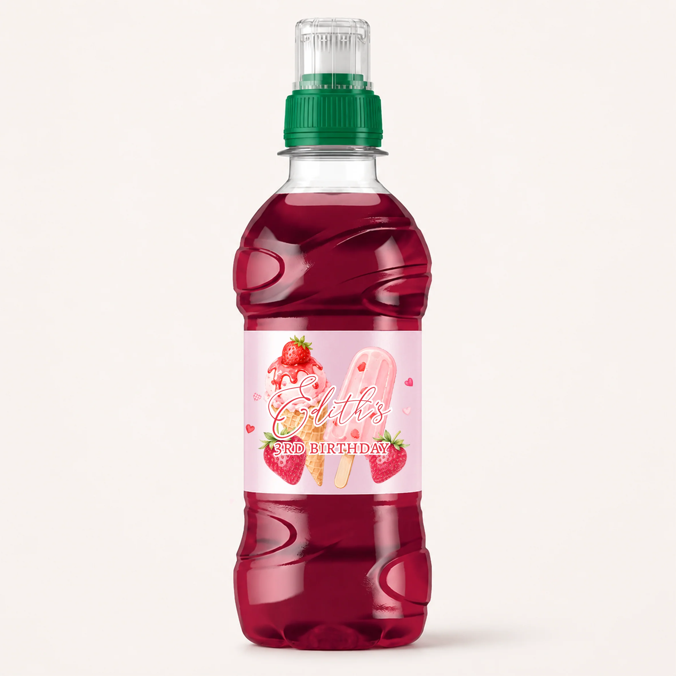 CUSTOM SOLVENT - STICKER - FRUIT SHOOT LABEL