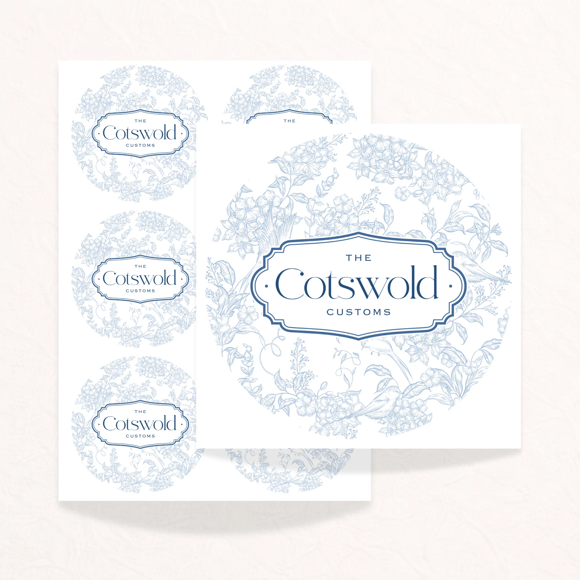 CUSTOM STICKERS - CIRCLE