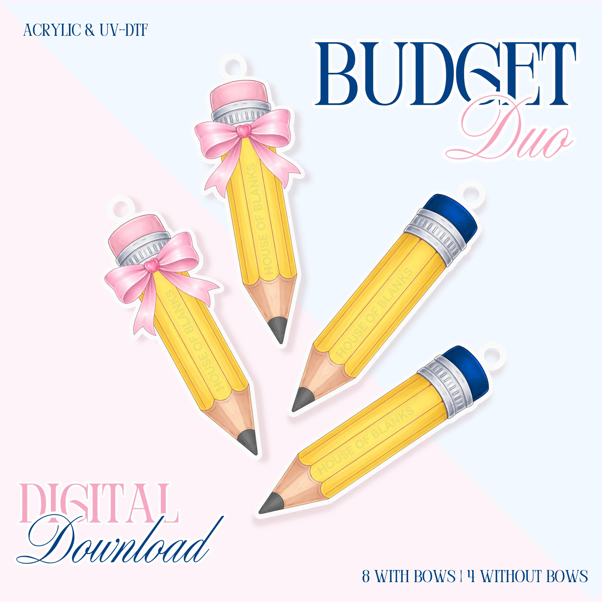 DIGITAL DOWNLOAD - BUDGET DUO - PENCILS