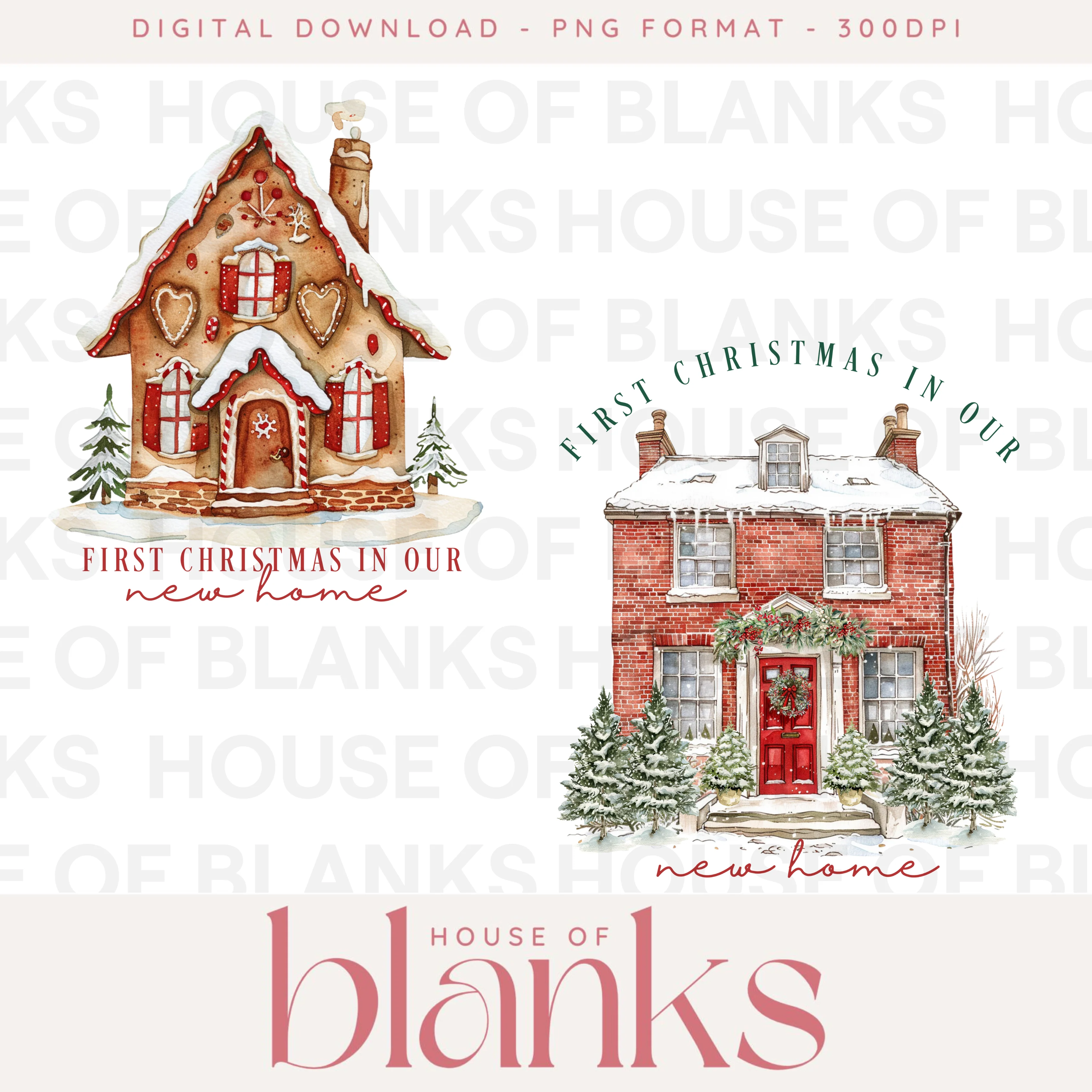 DIGITAL DOWNLOAD: CHIRSTMAS IN OUR NEW HOME