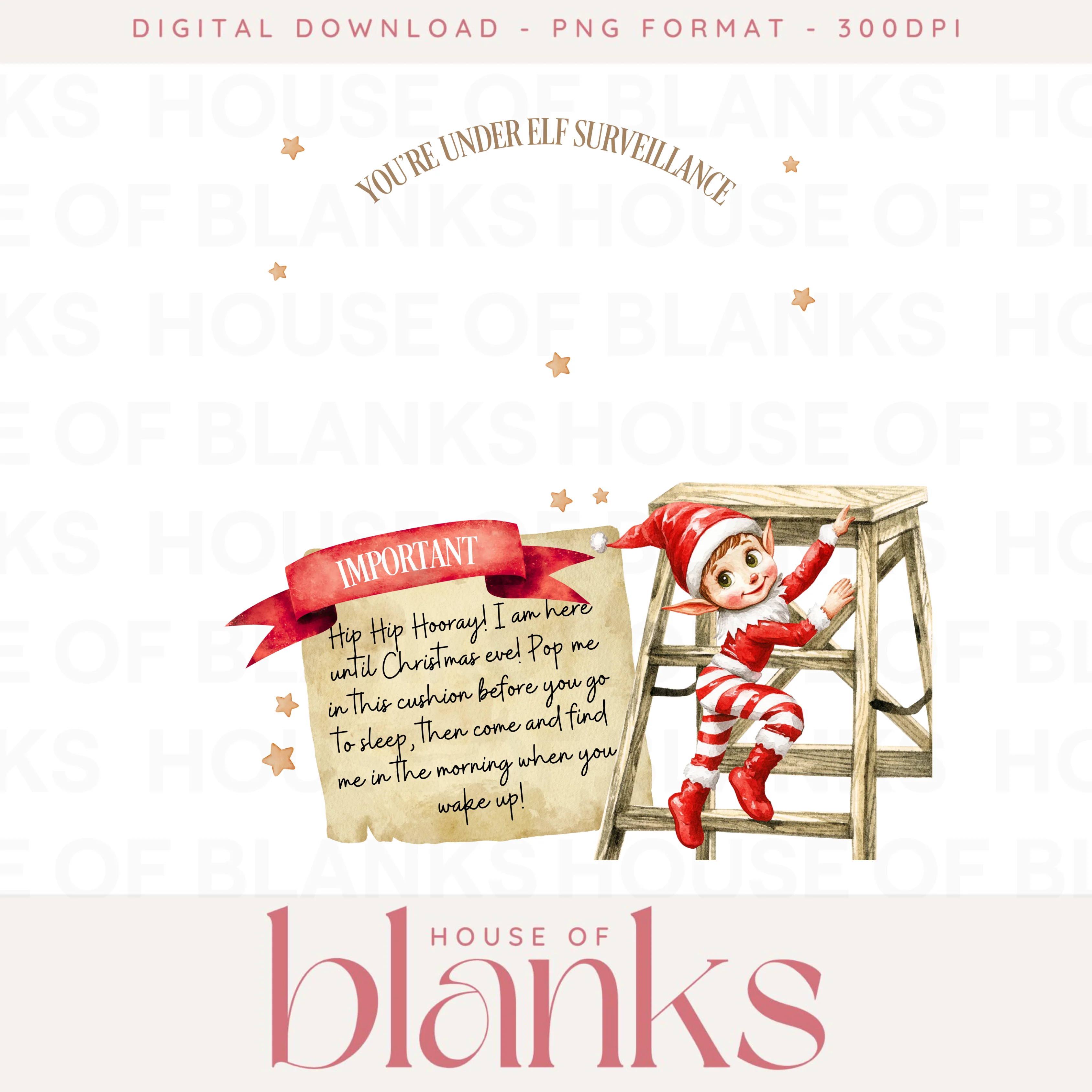 DIGITAL DOWNLOAD: ELF POCKET CUSHION