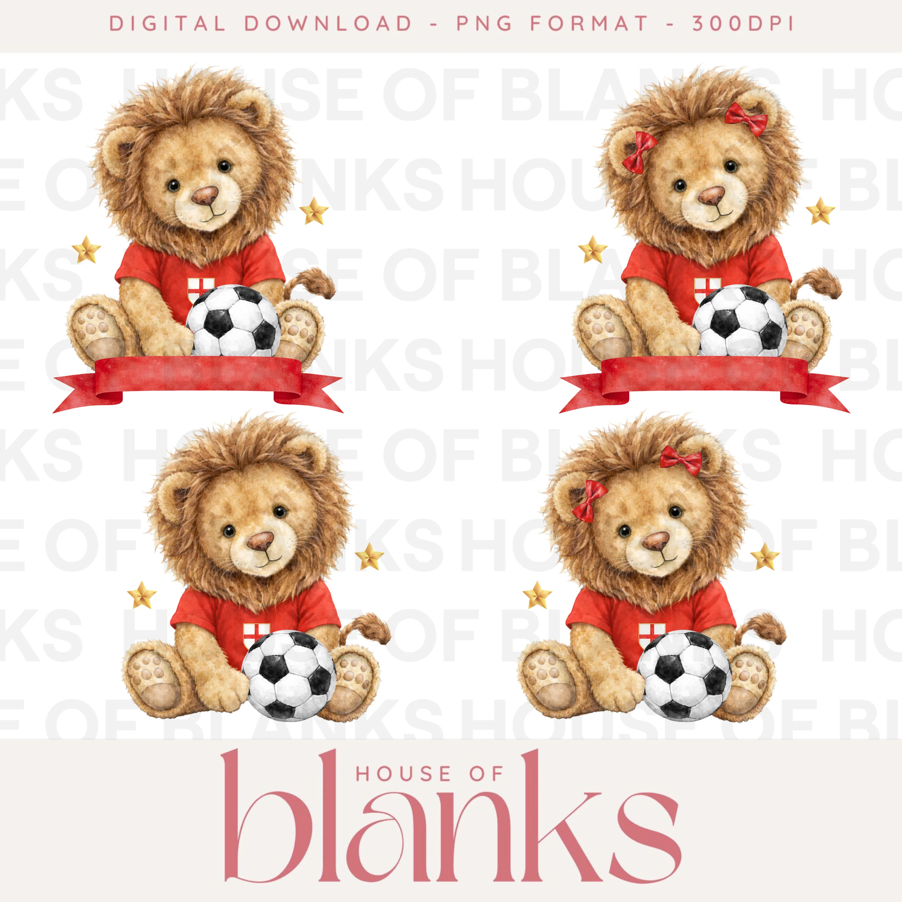 DIGITAL DOWNLOAD - WORLD CUP - ENGLAND DESIGNS - Image 3