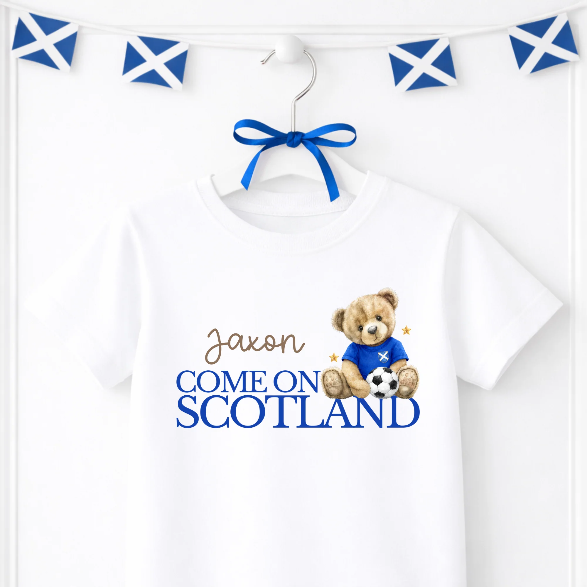 DTF TRANSFER - 2026 WORLD CUP - COME ON SCOTLAND - WITHOUT BOWS