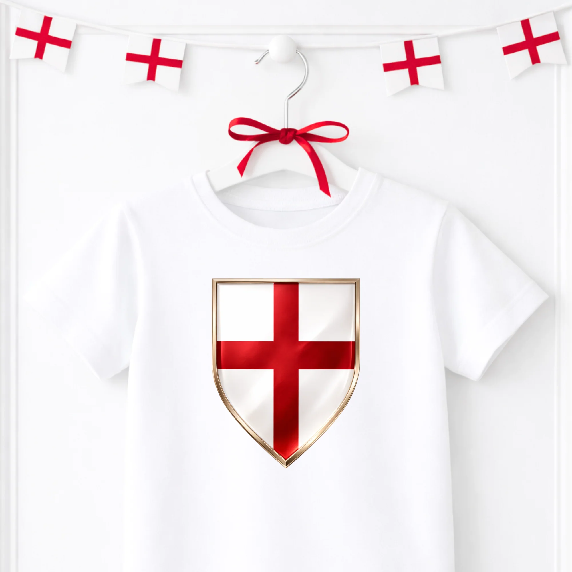 DTF TRANSFER - 2026 WORLD CUP - ENGLAND FLAG BADGE