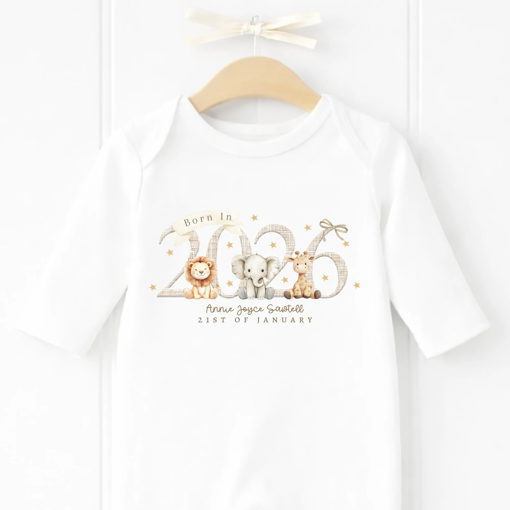 DTF TRANSFER - BORN IN 2026 - ZOO ANIMALS