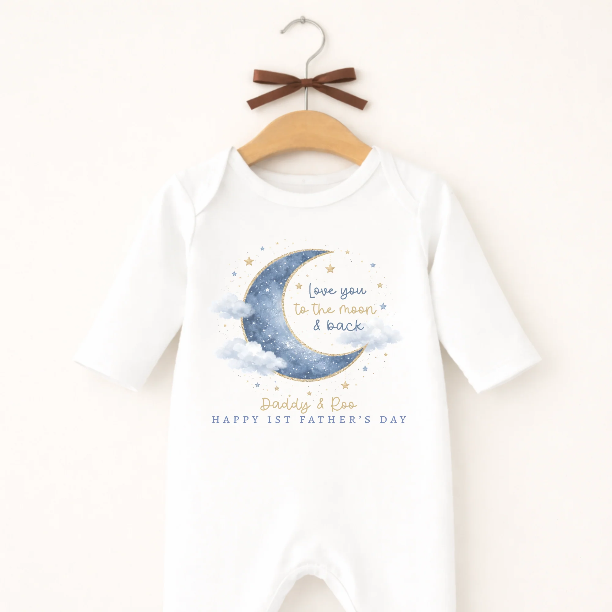 DTF TRANSFER - FATHER'S DAY - TO THE MOON (BLUE)