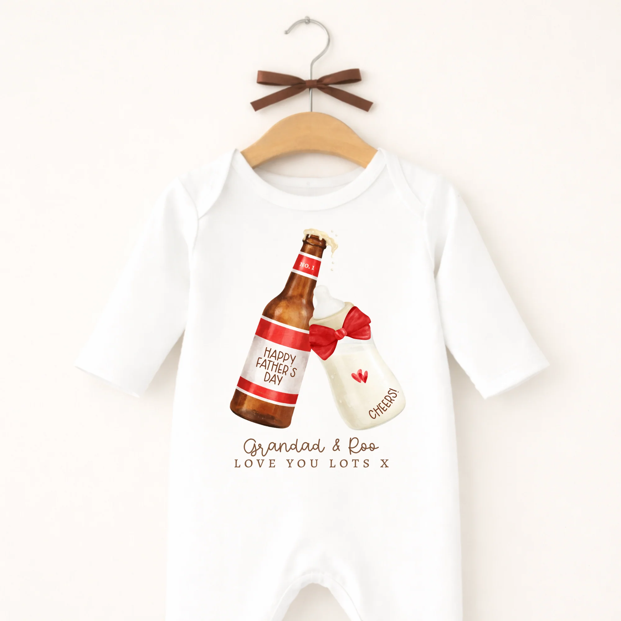 DTF TRANSFER - FATHER'S DAY - BEER BOTTLE DUO