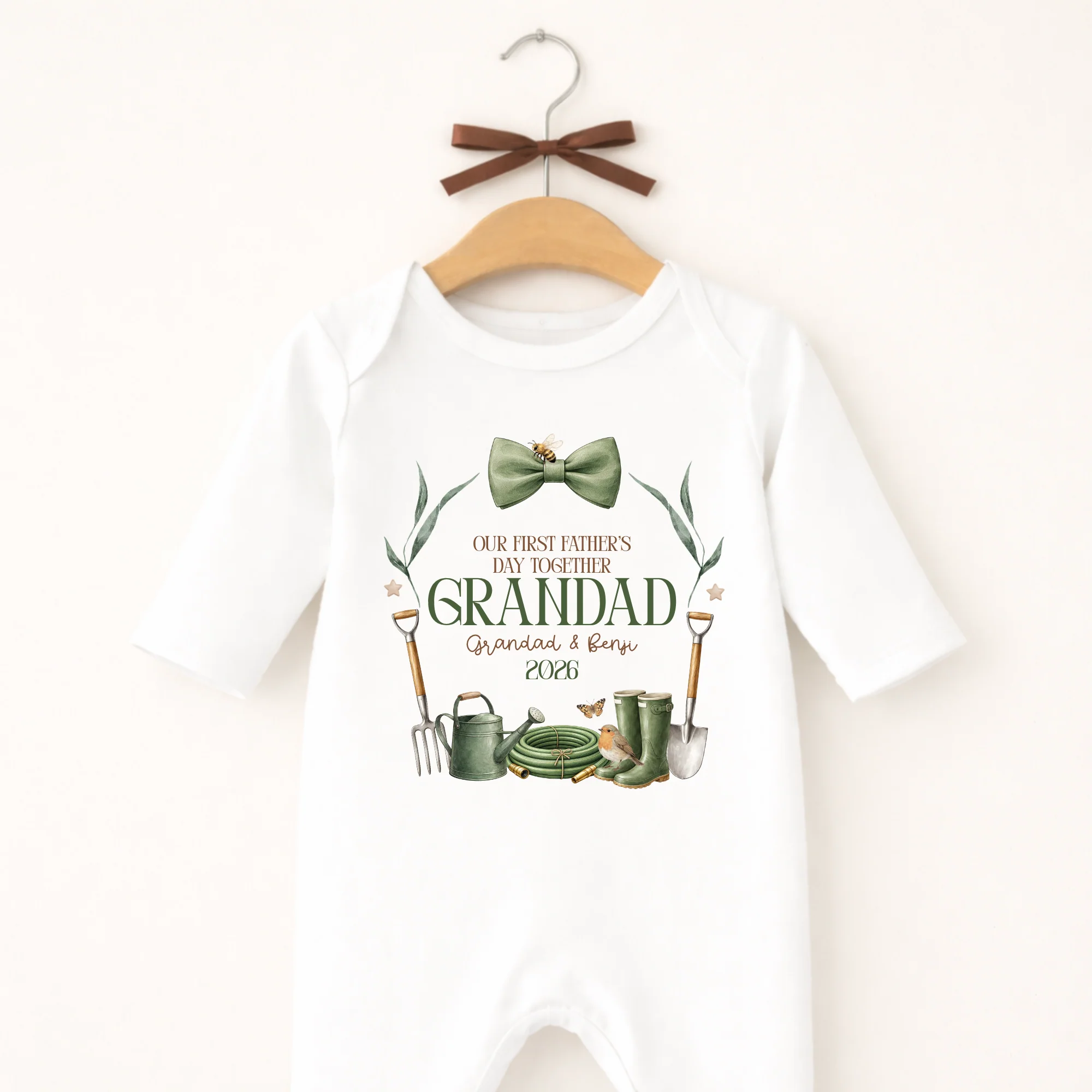 DTF TRANSFER - FATHER'S DAY - WREATH - MEDIUM - GARDENING