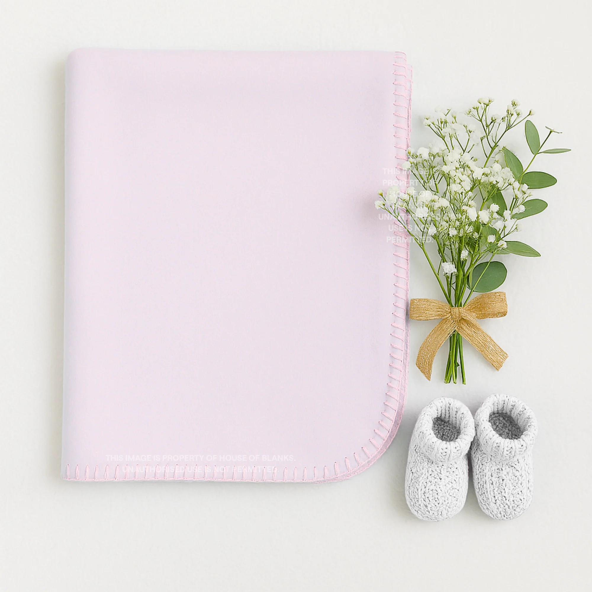 FLEECE BLANKET - PINK