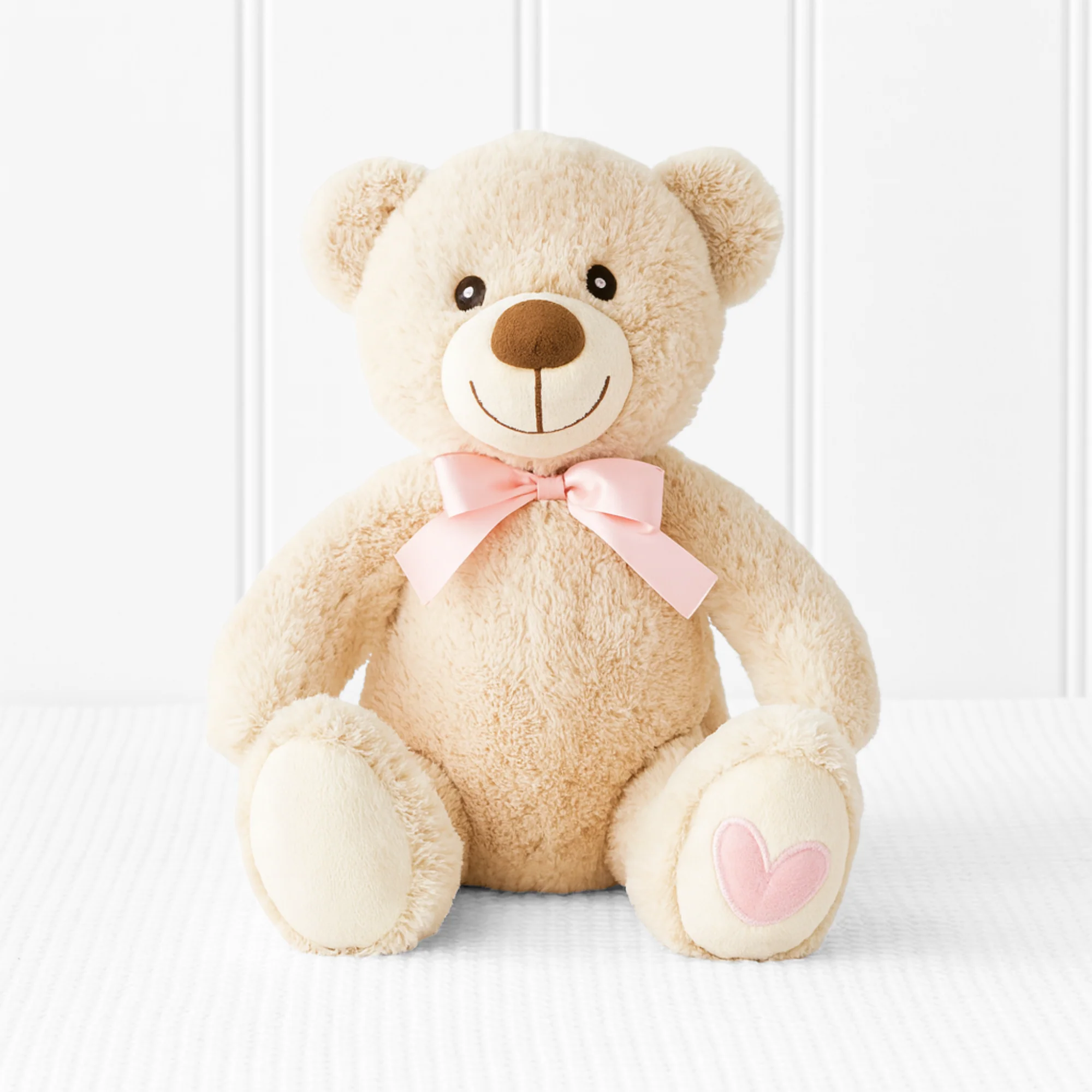 MOTHER'S DAY - 28CM TEDDY BEAR WITH PINK HEART