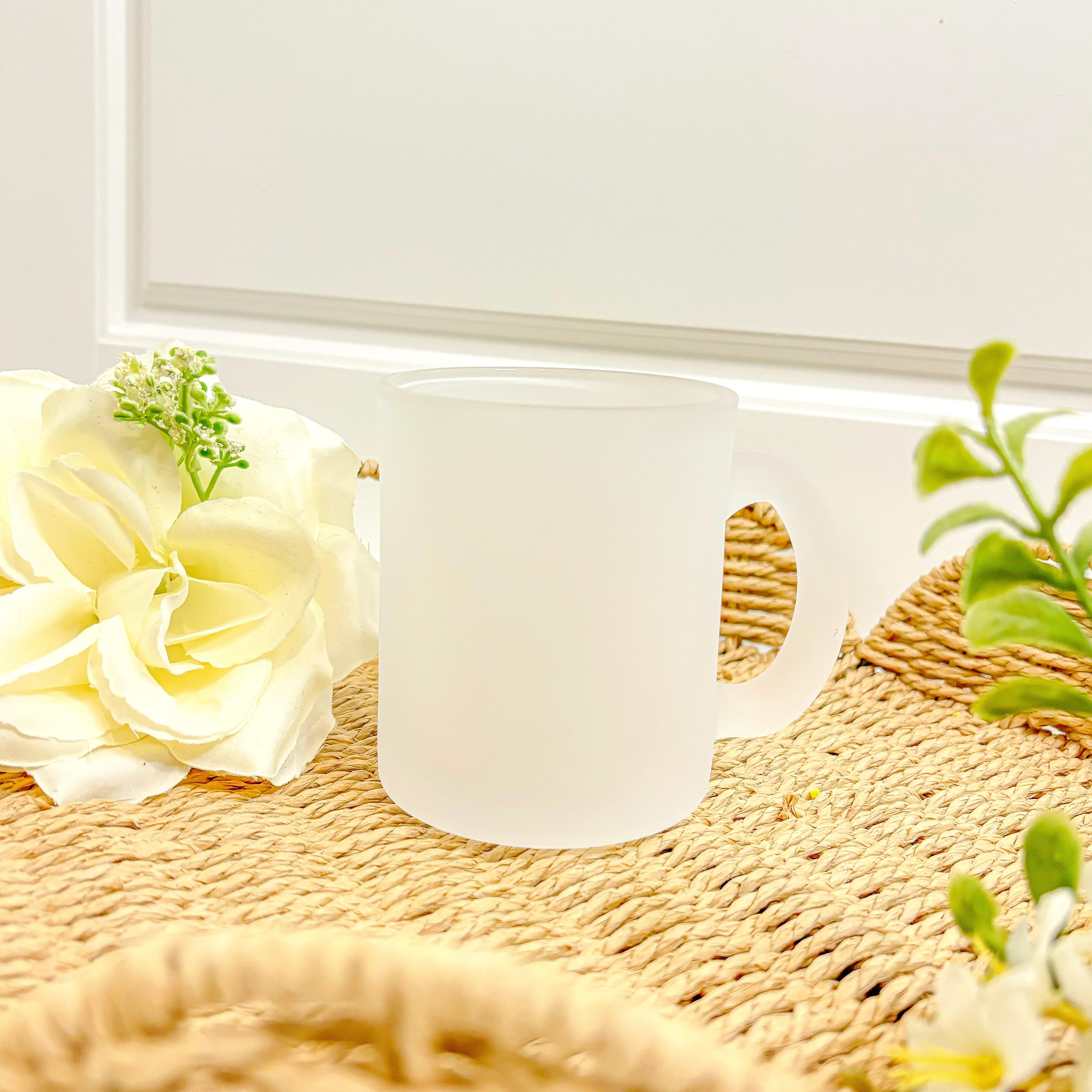 SUBLIMATION - FROSTED GLASS MUG