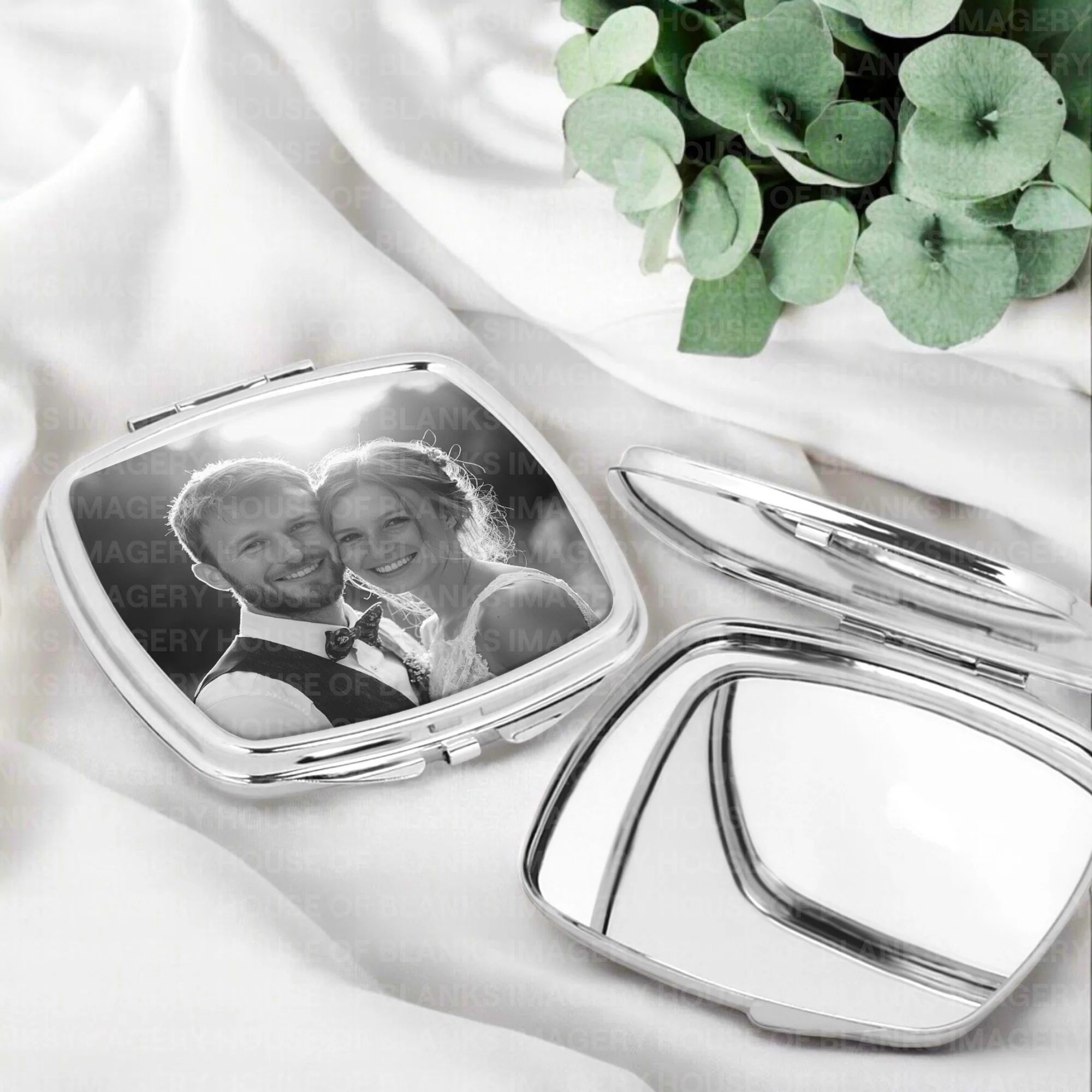 SUBLIMATION MIRROR - SQUARE - SILVER