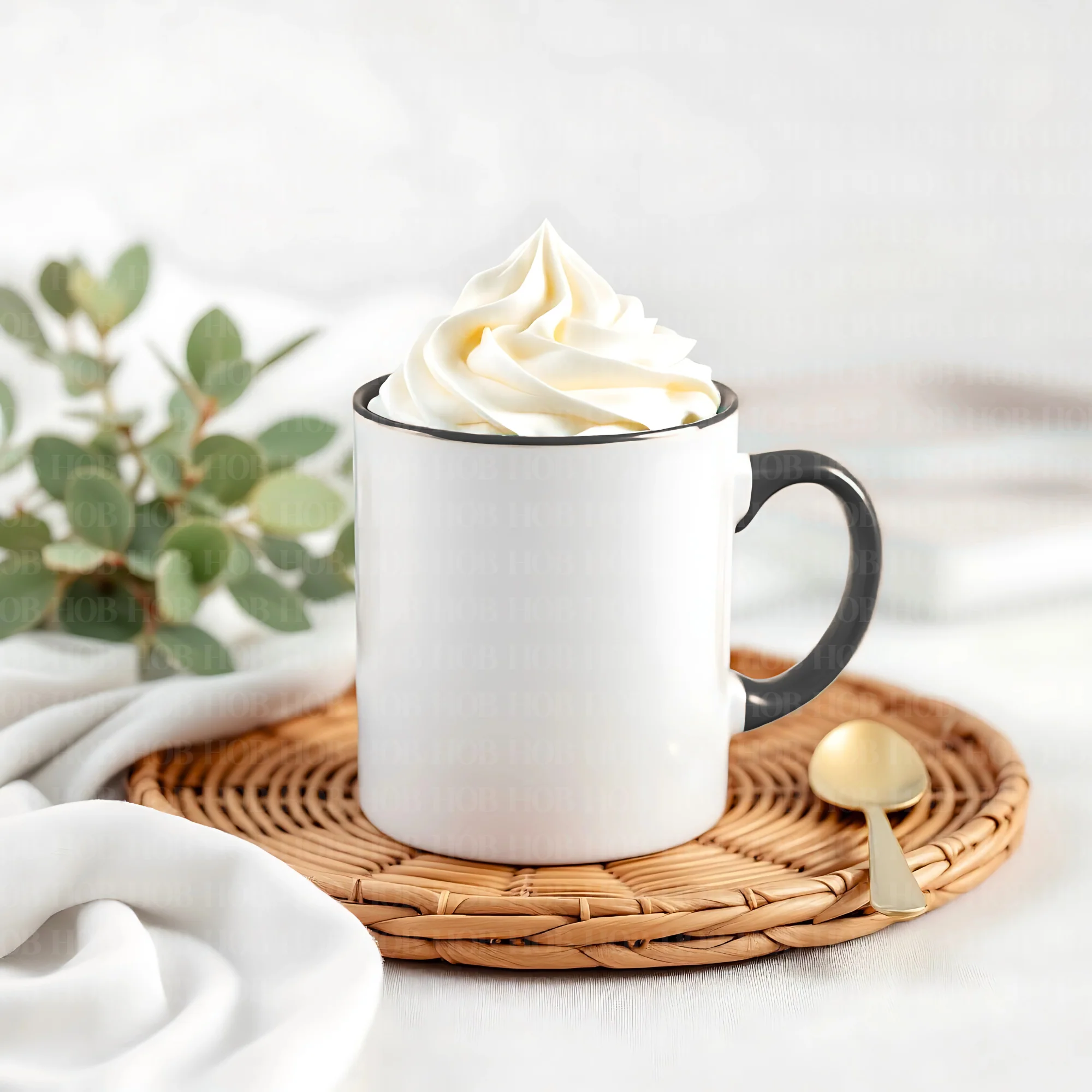 SUBLIMATION - MUG - BLACK - CONTRAST INNER