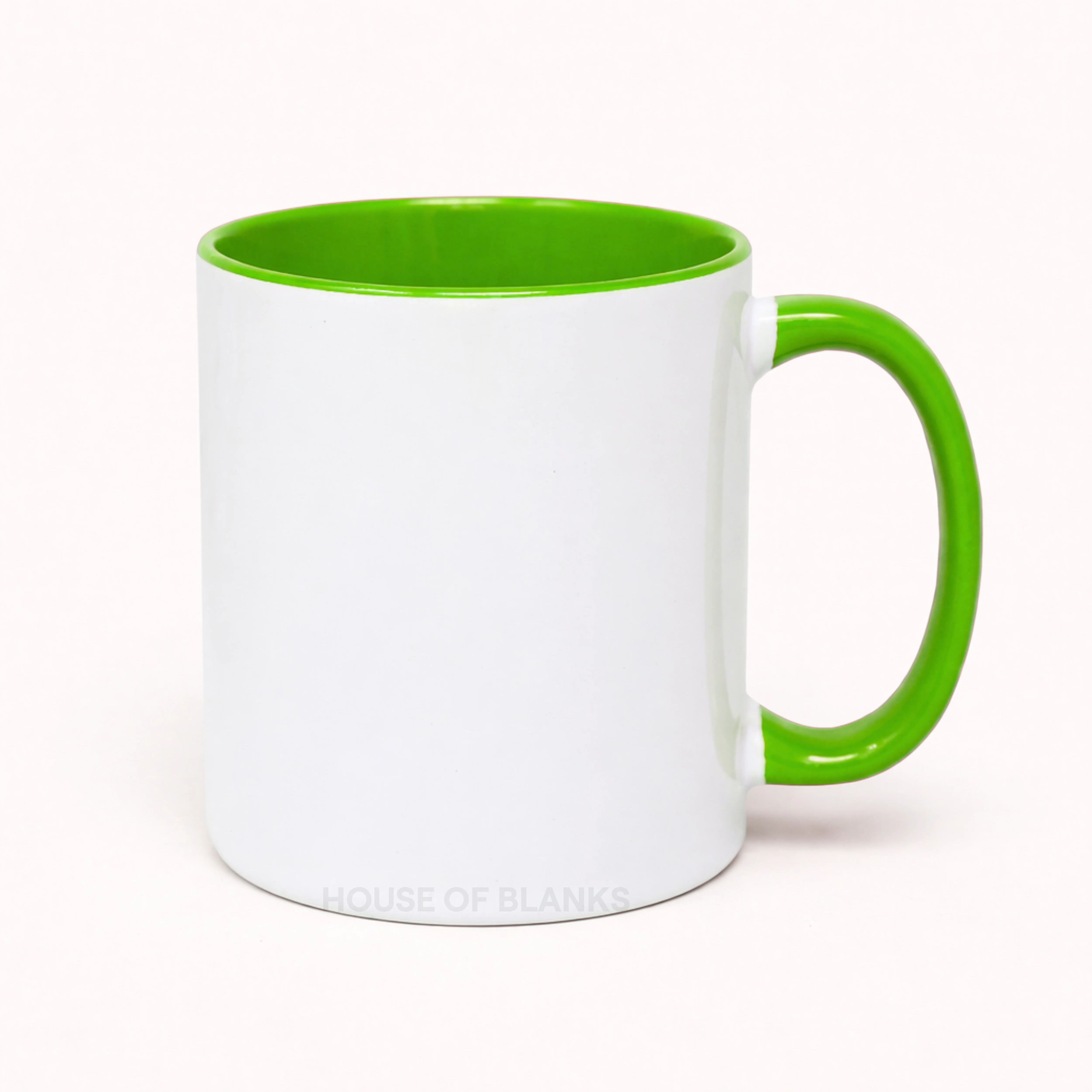 SUBLIMATION - MUG - GREEN - CONTRAST INNER