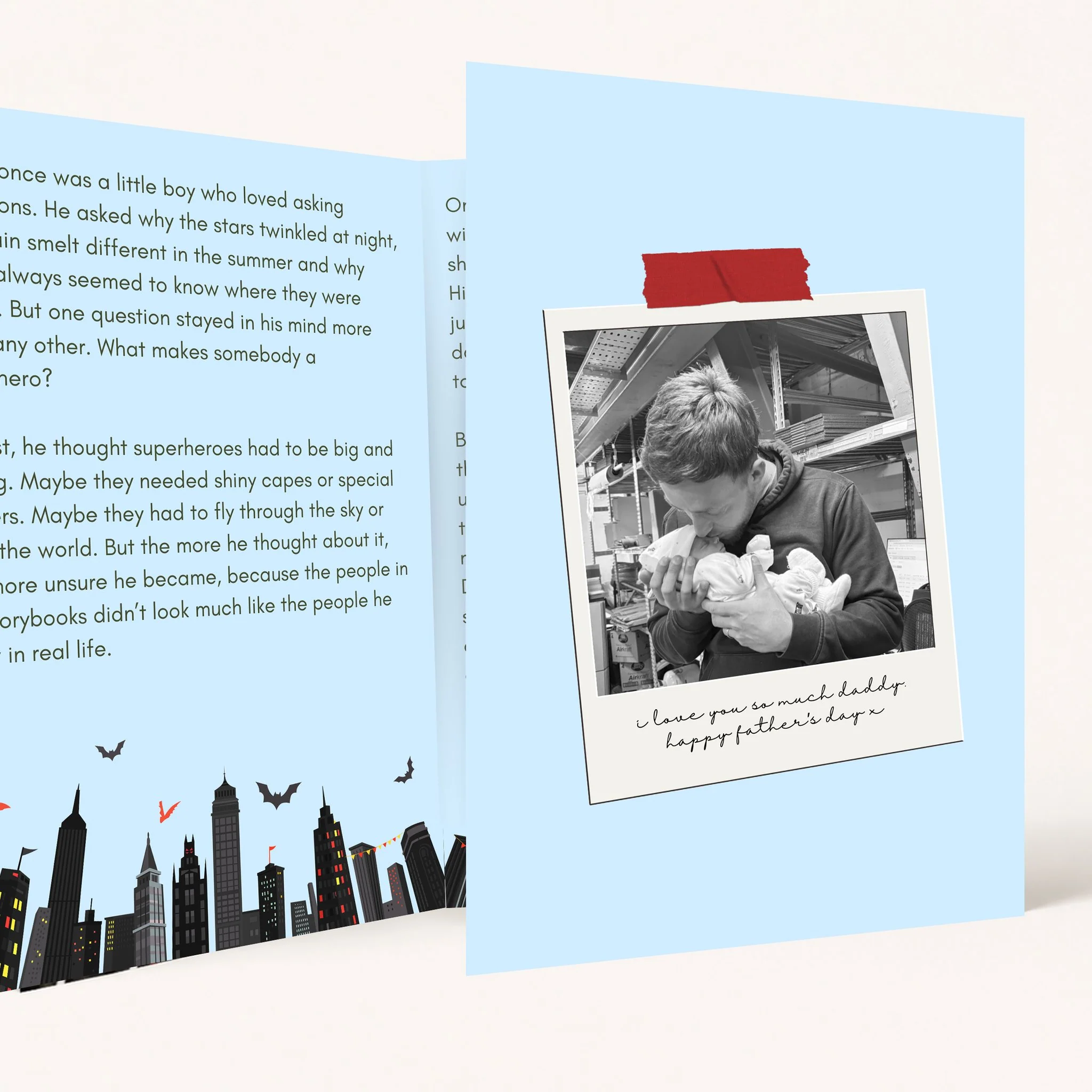CUSTOM PRINT - STORY BOOKLET - TRIFOLD - SUPERHERO - Image 2