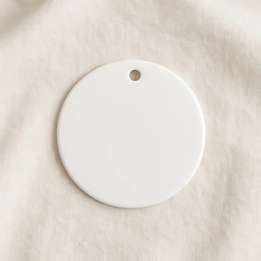 SUBLIMATION - CERAMIC HANGING CIRCLE