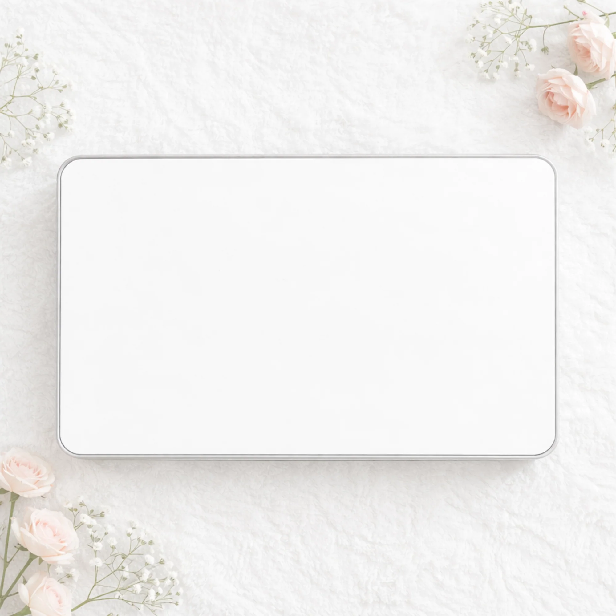 SUBLIMATION - WHITE RECTANGLE TIN