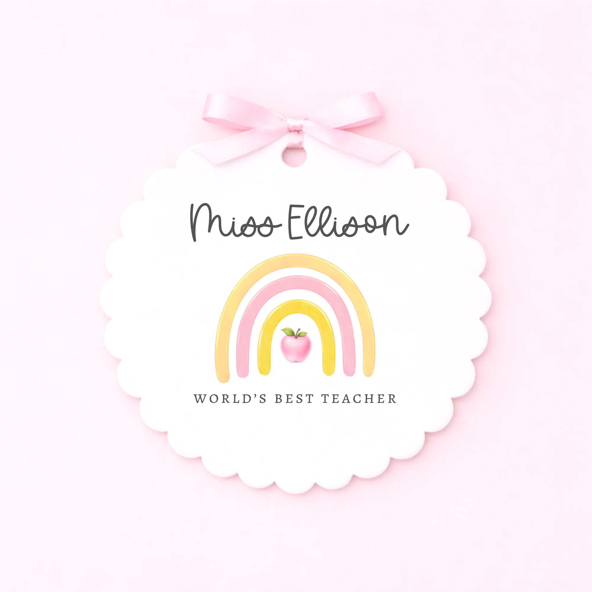 UV-DTF DECAL - TEACHER COLLECTION - RAINBOW - MINI